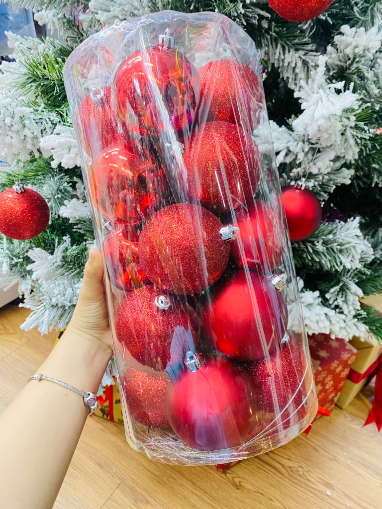  Châu Trụ 8cm Đỏ(20 quả) 