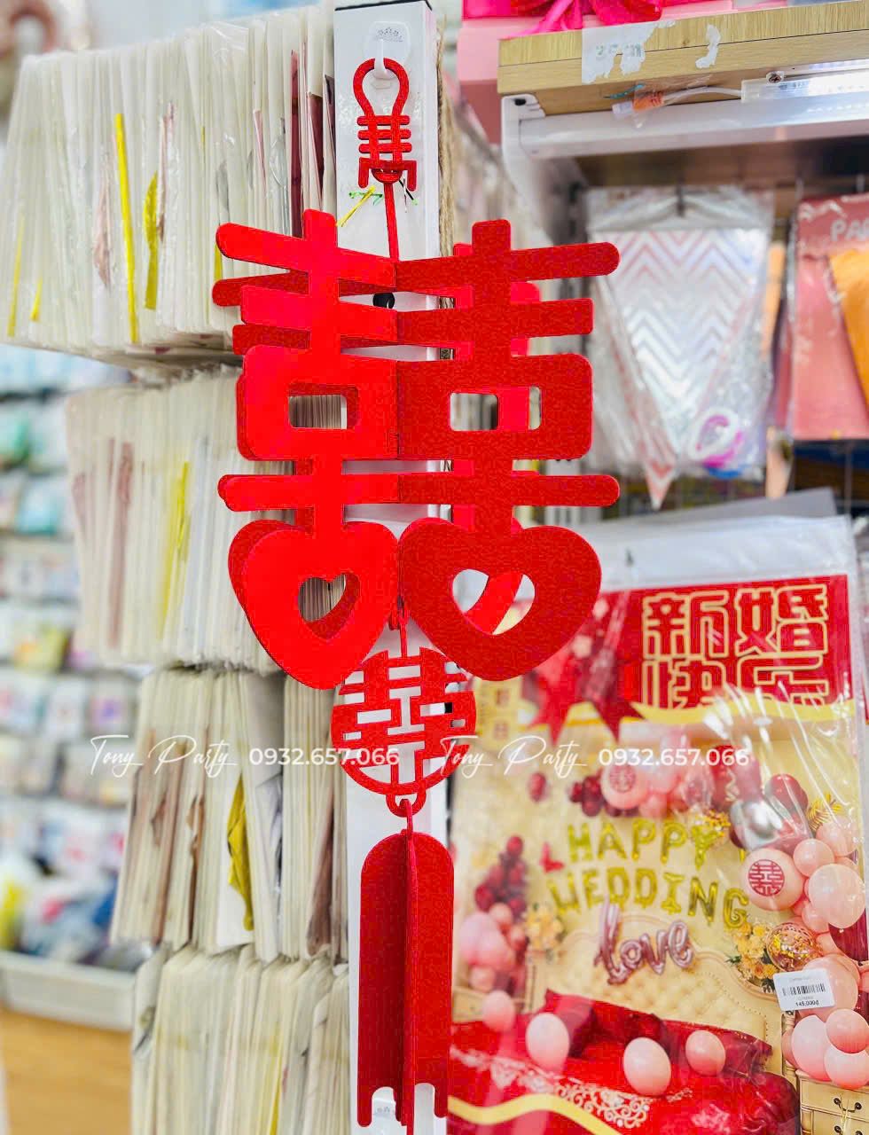  Lồng Đèn Hỷ 3D 