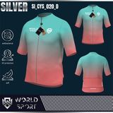  Cycling Jersey Silver SI_CYS_020 