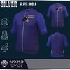 Cycling Jersey Silver SI_CYS_009