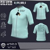  Cycling Jersey Silver SI_CYS_025 