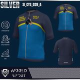  Cycling Jersey Silver SI_CYS_028 