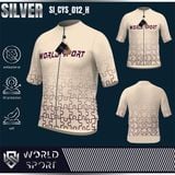  Cycling Jersey Silver SI_CYS_012 
