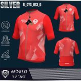  Cycling Jersey Silver SI_CYS_013 