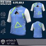  Cycling Jersey Silver SI_CYS_024 
