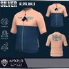  Cycling Jersey Silver SI_CYS_014 