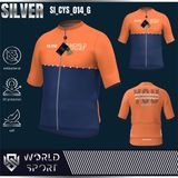  Cycling Jersey Silver SI_CYS_014 