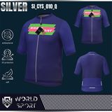 Cycling Jersey Silver SI_CYS_010 