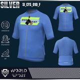  Cycling Jersey Silver SI_CYS_010 