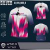 Cycling Jersey Silver SI_CYS_022