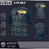  Cycling Jersey Silver SI_CYS_026 