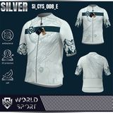  Cycling Jersey Silver SI_CYS_008 