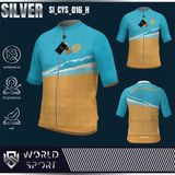  Cycling Jersey Silver SI_CYS_016 