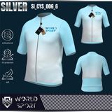  Cycling Jersey Silver SI_CYS_006 