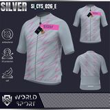  Cycling Jersey Silver SI_CYS_026 