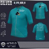  Cycling Jersey Silver SI_CYS_025 