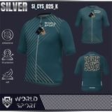  Cycling Jersey Silver SI_CYS_025 