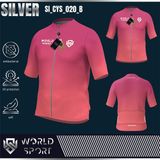  Cycling Jersey Silver SI_CYS_020 