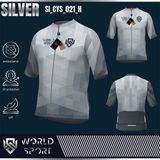  Cycling Jersey Silver SI_CYS_021 
