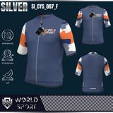  Cycling Jersey Silver SI_CYS_007 