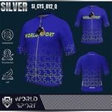  Cycling Jersey Silver SI_CYS_012 