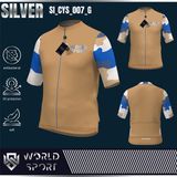  Cycling Jersey Silver SI_CYS_007 