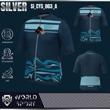  Cycling Jersey Silver SI_CYS_003 
