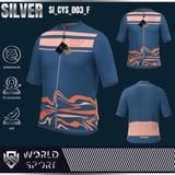  Cycling Jersey Silver SI_CYS_003 