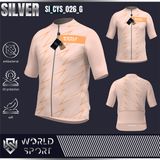  Cycling Jersey Silver SI_CYS_026 