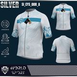  Cycling Jersey Silver SI_CYS_008 