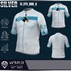Cycling Jersey Silver SI_CYS_008