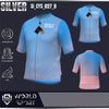 Cycling Jersey Silver SI_CYS_027 