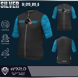  Cycling Jersey Silver SI_CYS_011 