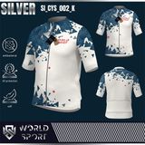  Cycling Jersey Silver SI_CYS_002 