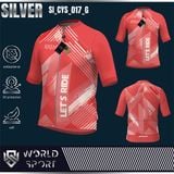  Cycling Jersey Silver SI_CYS_017 
