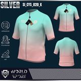  Cycling Jersey Silver SI_CYS_020 