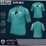  Cycling Jersey Silver SI_CYS_019 