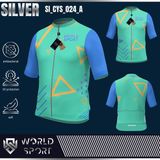  Cycling Jersey Silver SI_CYS_024 