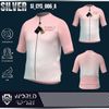 Cycling Jersey Silver SI_CYS_006