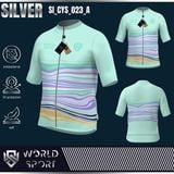 Cycling Jersey Silver SI_CYS_023 