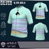 Cycling Jersey Silver SI_CYS_023