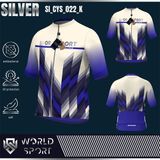  Cycling Jersey Silver SI_CYS_022 