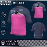 Cycling Jersey Silver SI_CYS_028 