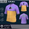 Cycling Jersey Silver SI_CYS_014