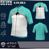  Cycling Jersey Silver SI_CYS_028 