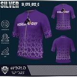  Cycling Jersey Silver SI_CYS_012 