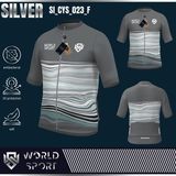  Cycling Jersey Silver SI_CYS_023 