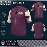  Cycling Jersey Silver SI_CYS_007 