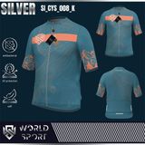  Cycling Jersey Silver SI_CYS_008 
