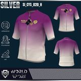  Cycling Jersey Silver SI_CYS_020 